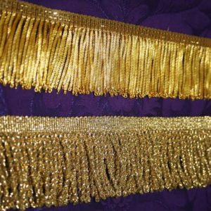 Silk & Golden Bullion Fringe