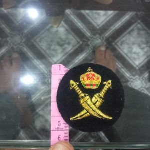 Large Royal Omani Naval Emblem (Gold & Silver Bullion)