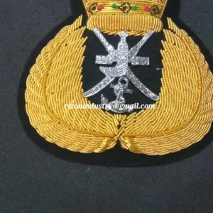 Royal Omani Navy Gold Bullion Badge