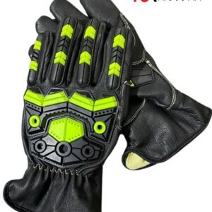 Heavy-Duty Impact-Resistant Gloves with Kevlar Lining & TPR Protection
