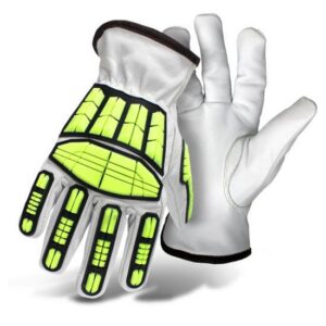 Impact-Resistant Safety Work Gloves with TPR Protection